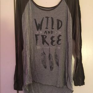 Wild and Free comfy tee